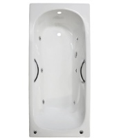 Ванна Goldman Donni 180x80 с гидромассажем