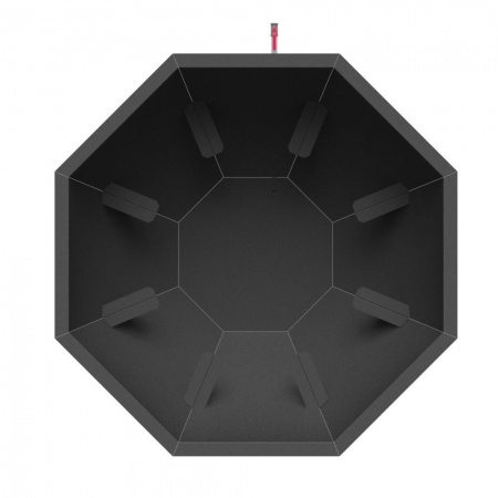 Банный чан 8 граней под самоотделку (Чёрный) Банный чан 8 граней под самоотделку (Чёрный)