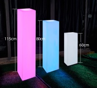 Светильник Колонна 30х45  питание от АКБ, RGB