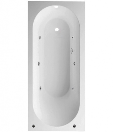 Ванна Villeroy Boch Oberon 170x70 (Белая) с гидромассажем