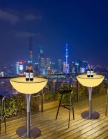 Комплект светящейся мебели Стол+2 стула V1 Комплект светящейся мебели Стол+2 стула V1